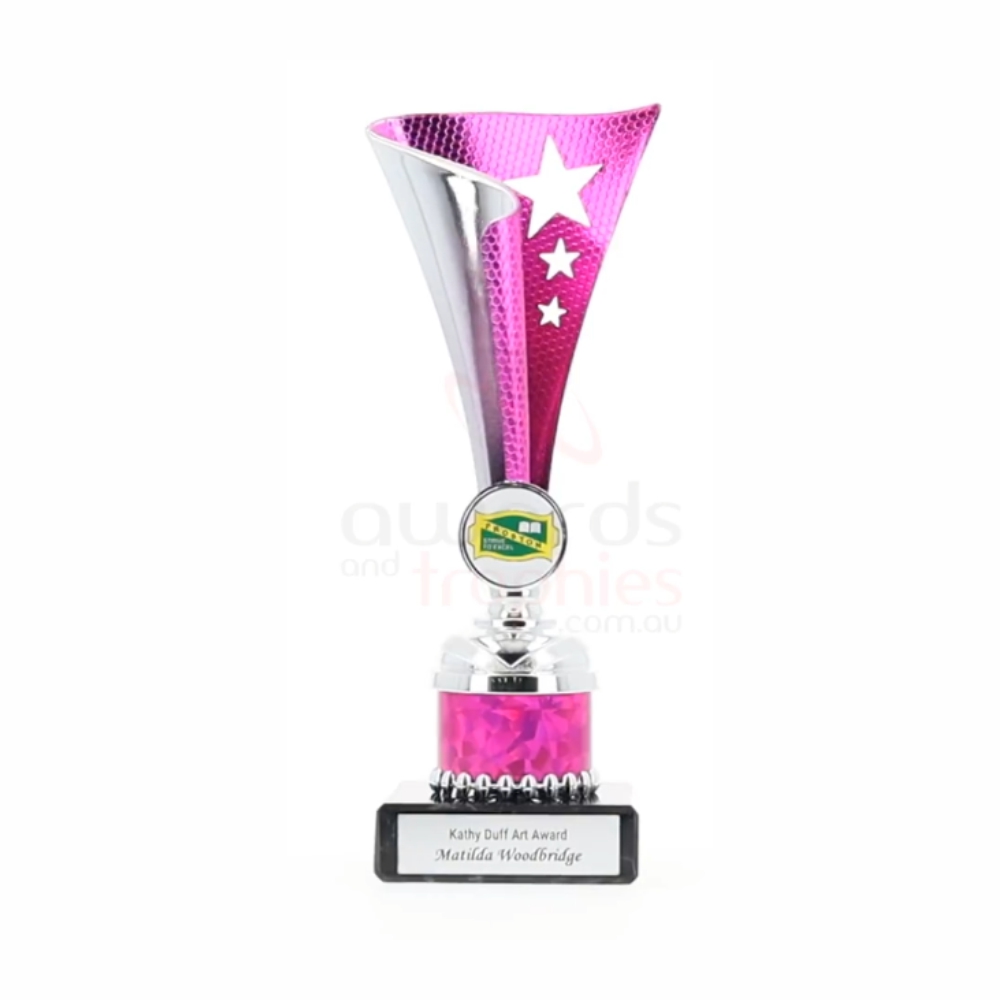 Estrella Cup Silver/Pink 200mm
