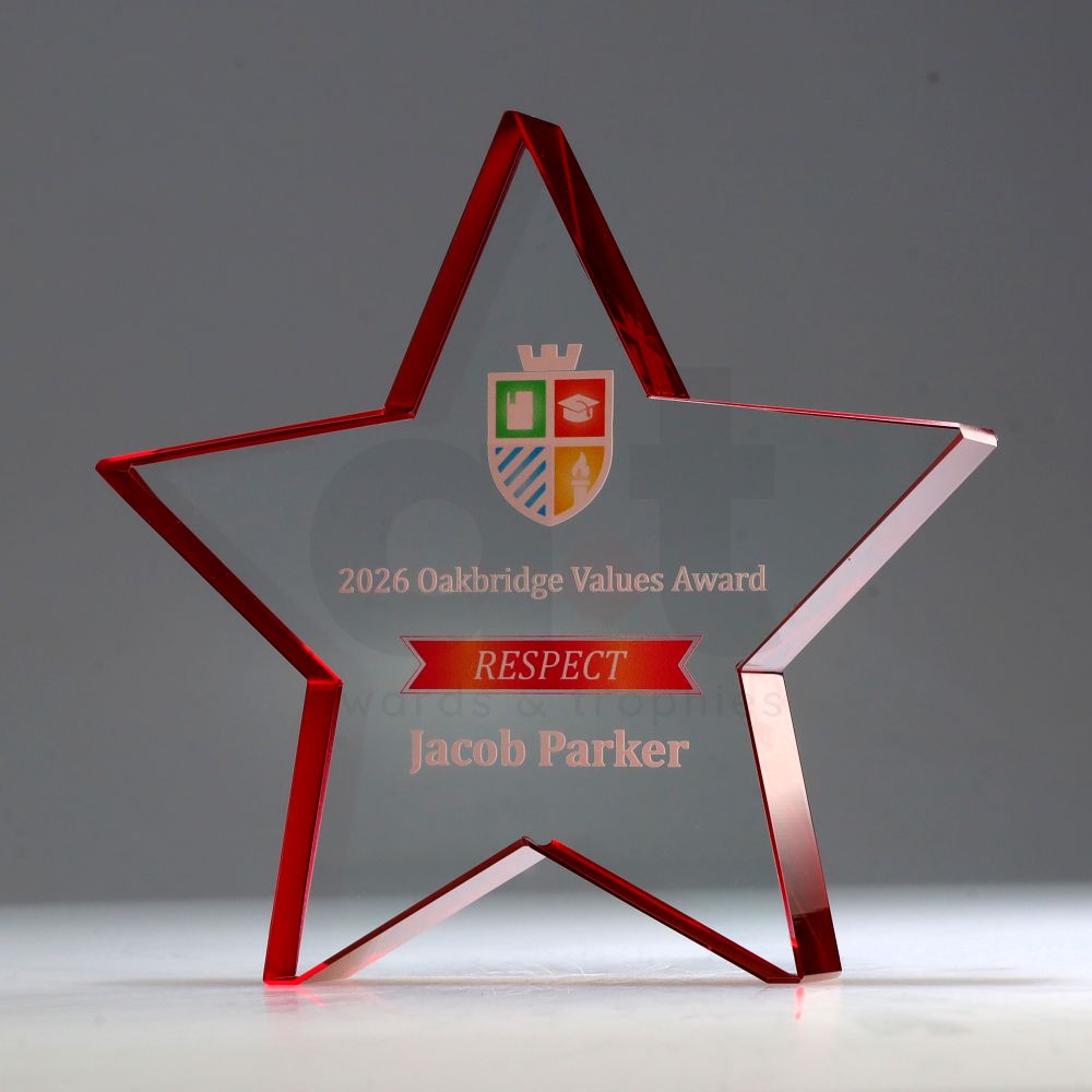 Starfall Glass 120mm - Red