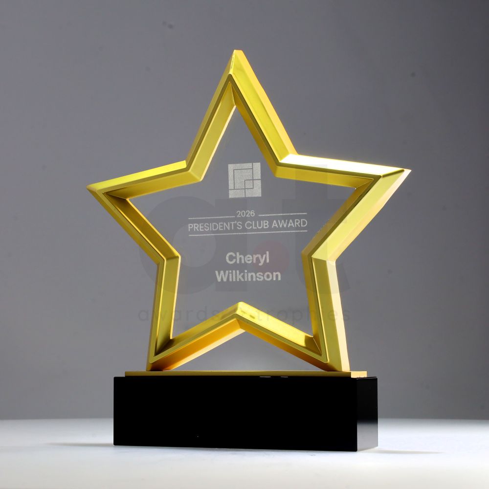 Eclipse Star Award 225mm - Gold