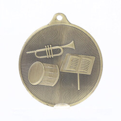 Universal Medal Gold 50mm - Band