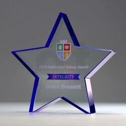 Starfall Glass 120mm - Blue