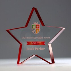 Starfall Glass 120mm - Red